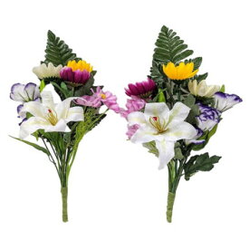 暮らし プレゼント 実用的 フェイクグリーン 仏花造花 1対セット FP-23 お祝い ギフト 人気 ブランド お洒落
