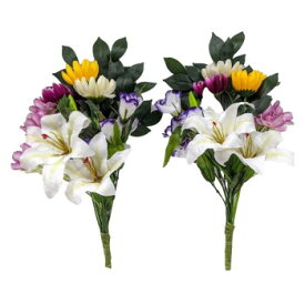 暮らし プレゼント 実用的 フェイクグリーン 仏花造花 1対セット FP-552 お祝い ギフト 人気 ブランド お洒落