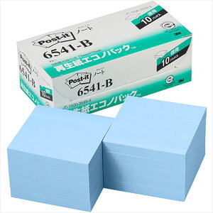ACfA ֗ ObY 3M Post-it |XgCbg ĐGRmpbN m[g u[ 3M-6541-B  ȑSꗥ 