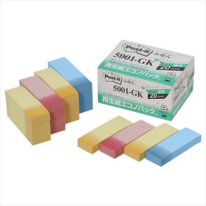 ItBXpi֘A 3M Post-it |XgCbg ĐGRmpbN ӂ 3M-5001-GK   