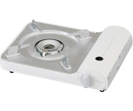 アイリスオーヤマ カセットコンロ アルミニウム 防災対策 焼肉 バーベキュー キャンプ IGC-E1-W