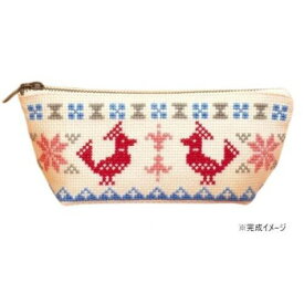 オリムパス 北欧のかわいいクロスステッチししゅうキット　ペンケース(ペアバード) 9033 家具 収納 ラック | 関連単語 キッチンラック テレビボード オープンラック スリムラック パントリーラック ディスプレイラック フリーラック キャビネット 隙間収納