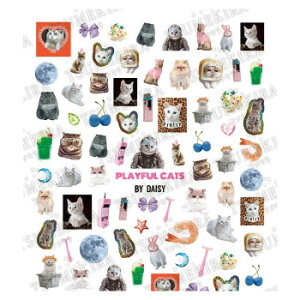 TSUMEKIRA(cL) lCV[ DOG×DAISY vf[X2 PLAYFUL CATS NN-DXD-103 N e  | ֘AP N C\[  ⏕ s ϐ RX n ϕi Xv[ et  