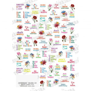 TSUMEKIRA(cL) lCV[ DAISY vf[X13 MESSAGE vivid color NN-DAI-120