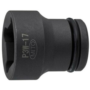 �ɂ� �l�C �������� ��� �~ �t �� �~ �V���� �M�t�g ���� �΍� �v���[���g �~�g���C(MITOLOY) 3/8 �C���p�N�g�����`�p �E�G���h�i�b�g�p�\�P�b�g 17mm P3W-17