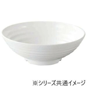 福井クラフト メラミンφ26.3羽衣千筋麺鉢白グロス 51025280 食器 | 関連単語 薄型 洋食器 大容量 カップ セット 割れにくい 軽量 モダン 茶碗 和風 電子レンジ対応 ギフト パーティー 小鉢 おし