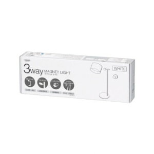 YAZAWA(ヤザワコーポレーション) 3wayマグネットライトホワイト(丸タイプ) SDL05W01WH 照明 ライト | 関連単語 フロアライト LEDライト 間接照明 ペンダントライト モダン照明 子供部屋照明 スマー