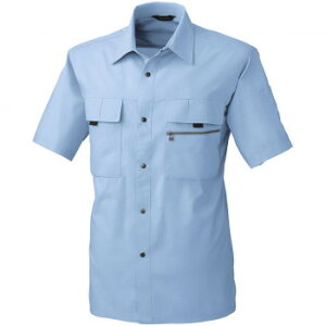 桑和 487 半袖シャツ Mサイズ サックス(209) 衣装 長袖 半袖 ズボン パンツ 帽子 | 関連単語 コスプレ ハロウィン 子供服 おしゃれ セットアップ カジュアル 春 秋 冬 夏 男女兼用 アウター トッ