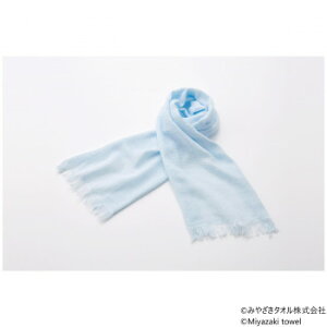 みやざきタオル 今治マフラー シーズン 160cm×34cm No.35 ベイビーブルー タオル | 関連単語 吸水 柔らかい 厚手 薄手 ホテルタオル ガーゼタオル セット ギフト 綿 バスタオル フェイスタオル ス