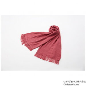 みやざきタオル 今治ショール スラブ 180cm×70cm No.10 ワイン タオル | 関連単語 子供用 キャラクター ミニタオル フェイスタオル バスタオル 吸水 柔らかい ガーゼタオル 冷感タオル 綿 スポー