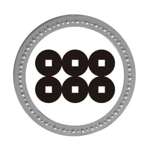 ホクシン交易 家紋メタルマーカー 六文銭 (真田幸村) シルバー KAM-SV-003 キャラクター グッズ アイディア 雑貨 おしゃれ | 関連単語 アート雑貨 アートグッズ デコレーション雑貨 おしゃれデ