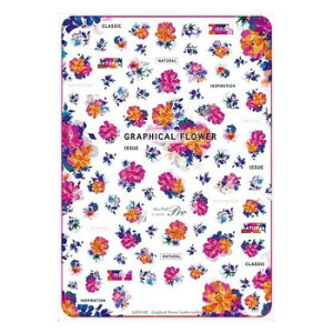 Sha-Nail Pro ʃlC lCV[ Graphical Flower/OtBJ t[ (azalea scarlet) GRFF-002