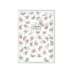 Sha-Nail Pro ʃlC lCV[ CLOSE-UP Flower -beige×green- CLF-002