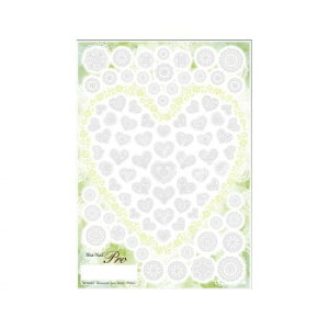 Sha-Nail Pro ʃlC lCV[ Romantic Lace Motif (White) RLM-001