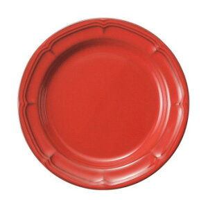 光洋陶器 ラフィネ ヴィンテージレッド 17.5cmリムプレート 15944107 食器 | 関連単語 ギフト パーティー 丸皿 来客用 茶碗 軽量 セット 和風 割れにくい おしゃれ 陶磁器 電子レンジ対応 小鉢 大