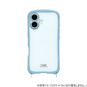 iPhone16pwʌ^P[X i.Color Sky Blue iP24-61-ICSH02 PC p\R X}z ^ubg | ֘AP iPhone p[c iPad Ӌ@  Android hCu USB Xg[W tbV[ RpNg 