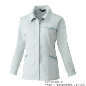 桑和 4222 レディース長袖スモック LLサイズ シルバーグレー(22) スポーツ アウトドア 野外 屋外 BBQ | 関連単語 エプロン おしゃれ アイデア商品 ハンカチ 小学生 キッズ 靴 シ ューズ メンズ