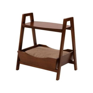 東谷 ペット サイドテーブル ブラウン PET-67 ペット 犬 猫 キャット ドック | 関連単語 中型犬 猫用品 多機能 ゲージ シーツ 猫トイレ 飼育 しつけ用 面白い 観賞 アクアリウム アイデア商品 ペ