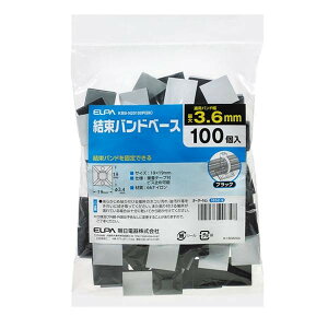 ELPA(Gp) ohx[X ubN 100 KBB-N20100P(BK) TCY 19 × 19 mm TCY F 20 × 15 × 2 cm