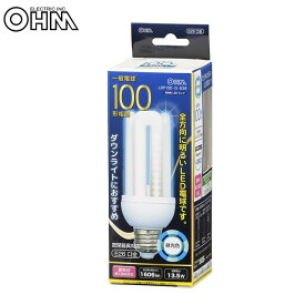 可愛い べんり OHM LED電球 D形 E26 100形相当 昼光色 LDF13D-G-E26 人気 送料無料 おしゃれな 雑貨 通販