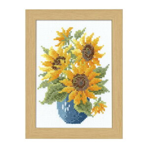 手芸・クラフト・生地関連 クロスステッチができるししゅうキット!