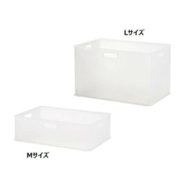 おしゃれ家具 通販 収納用品 natura(ナチュラ) インボックス L2個+M2個 NIB-LCL-2MCL-2 お洒落な おしゃかわ 雑貨