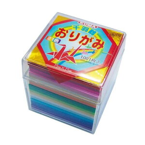 日用品 雑貨 通販 プラケース入り千羽鶴 K-601 6 セット オススメ 送料無料