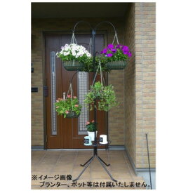 ガーデニング・花・植物・DIY 関連 花を吊り下げて立体花壇を演出