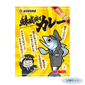 おいしく 健康 グルメ ご当地カレー 千葉 銚子電鉄鯖威張るカレー(鯖キーマカレー) 10食セット お得 な 送料無料 人気