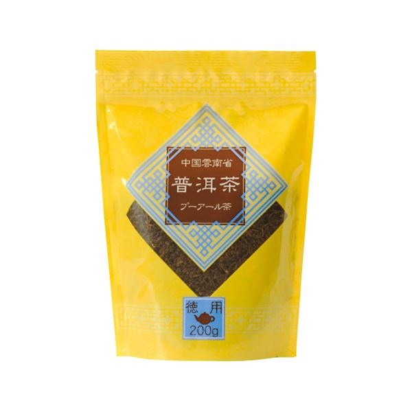 単三電池 6本 実物 付きおいしい中国茶をリーフで ティーブティック 新品未使用正規品 中国茶 プーアール茶 65 徳用 200g×12セット