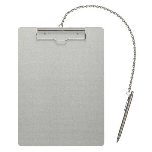 文具・事務用品関連 ナカキン アルミ用箋(チェーン+ペン付) AS-A4E-P