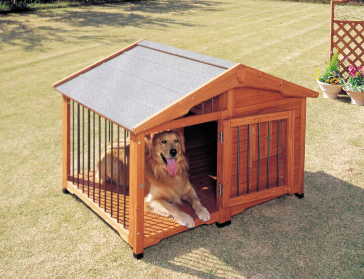 犬小屋 木製 おしゃれ 屋外 すのこ 犬舎 ドッグハウス 室内 中型犬 小型犬 防寒 ログハウス 雨よけ Diy 犬 夏 冬 ケージ ログ犬舎 即日発送