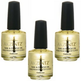 AKZENTZ ネイル＆キューティクルオイル15ml 3本セットアクセンツ ネイル＆キューティクルオイル15ml 3本セット美容 コスメ 化粧品 コスメチック コスメティック