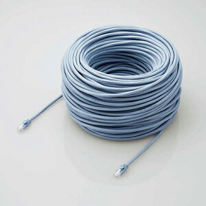  G IV LANP[u/CAT6AΉ/EU RoHSwߏ/c܂h~Jo[/ȈՃpbP[Wdl/100m/P/u[ LD-GPAT/BU100RS