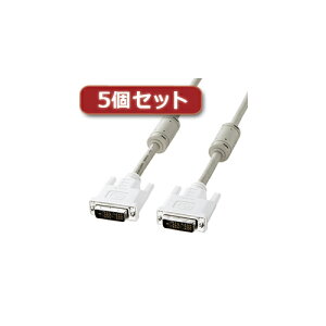 DVIディスプレイ用ケーブル(デジタル・シングルリンク)白3m DVI(29pinまたは24pin)コネクタを持つパソコンとDVI(29pinまたは24pin)コネクタを持つディスプレイを接続するケーブルです 3重シールド(TM