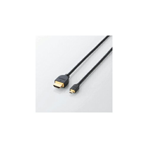 新品■送料無料■ HDMI最新規格にフル対応し、映像信号と音声信号に加え100Mbpsのイーサネット通信を実現 「HDMI-Micro出力端子(Type D)」に接続できる、HIGH SPEED with Ethernet認証済み“イーサネット対応HIGH SPEED HDMI-Microケ … AVケーブル