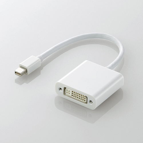 MacなどのMini DisplayPort端子搭載PCに最適なシンプルデザイン Mini DisplayPort搭載PCとDVIデジタル端子搭載のディスプレイ等を接続するのに最適なMini DisplayPort-DVI変換アダプタ   MacなどのMini DisplayPort …