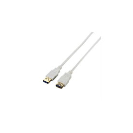 パソコン周辺機器関連 極細USB3.0延長ケーブル(A-A) USB3-EX10WH オススメ 送料無料