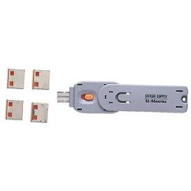 USBポートをふさいで、データを守る オレンジ USB Aコネクタ専用です USBコネクタをふさいで、データの抜き取りなどから守ります ※取付け部品の色と本体のスイッチ部分が同じ色のものをお求めください ※本製品の…