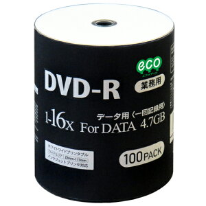 킢 G  ƖppbN f[^pDVD-R 100 DR47JNP100_BULK D] 