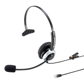 可愛い 雑貨 オシャレ 電話用ヘッドセット(片耳タイプ) MM-HSRJ02