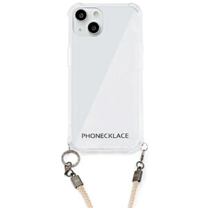 �l�C �������� ��� �~ ���Ε� �M�t�g �N���X�}�X �v���[���g PHONECKLACE ���[�v�V�����_�[�X�g���b�v�t���N���A�P�[�X for iPhone 13 �x�[�W�� PN21592i13BG �l�C ���i ��������