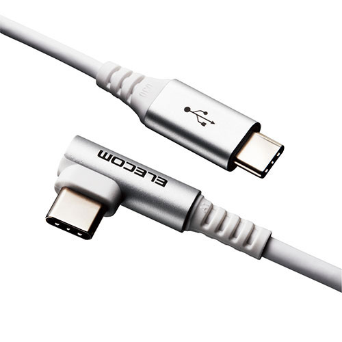 L字コネクタの採用により、飛び出しが少ないスッキリした配線が可能です。USB2.0の規格である「Certified Hi-Speed USB(USB2.0)」の正規認証品。 ■USB Type-C(TM)端子を搭載しているパソコン及び充電器・モバイルバ…のサムネイル