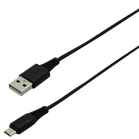 可愛い 雑貨 おしゃれ 【5個セット】BAUT microUSB/TypeA通信・充電ケーブル2A1.0mBK BUSAM100BK02LX5