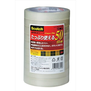 ItBXpi ֘A y10×5Zbgz 3M Scotch XRb` Se[v15mm×50m 10 3M-500-3-15-10PX5   