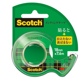 オフィス用品 関連 【30個セット】 3M Scotch スコッチ メンディングテープ小巻 18mmディスペンサ付 3M-CM-18X30 おすすめ 送料無料 おしゃれ