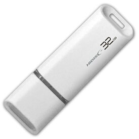 フラッシュメモリー 関連 【5個セット】 HIDISC USB 2.0 フラッシュドライブ 32GB 白 キャップ式 HDUF113C32G2X5 おすすめ 送料無料 おしゃれ