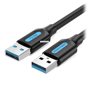 USB 3.0 A Male to A Male P[u 3M Black PVC Type VENTION usbP[u IXIX USBP[úAnCXs[h(ő]x5Gbps)USBfoCXpɐ݌vĂAΉUSBP[u