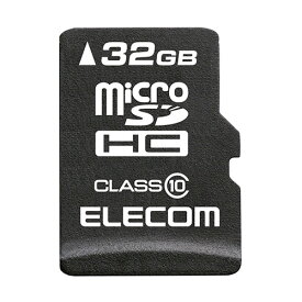 SDメモリーカード・MMC 関連 エレコム MicroSDHCカード/データ復旧サービス付/Class10/32GB MF-MSD032GC10R オススメ 送料無料