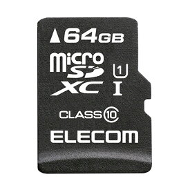SDメモリーカード・MMC 関連 エレコム MicroSDXCカード/データ復旧サービス付/Class10/64GB MF-MSD064GC10R オススメ 送料無料